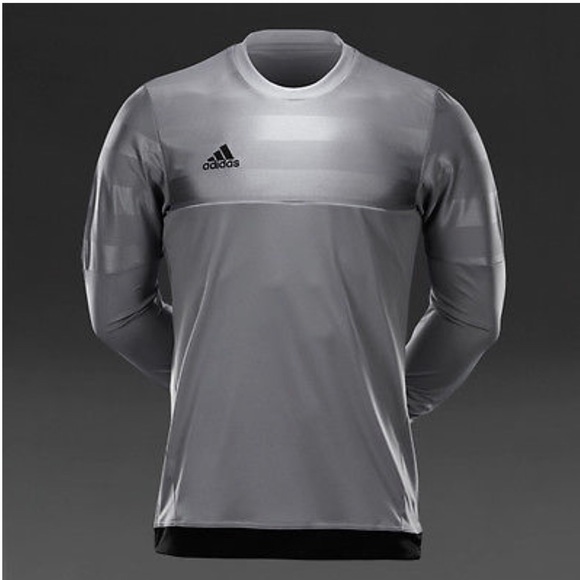 black adidas goalkeeper jersey